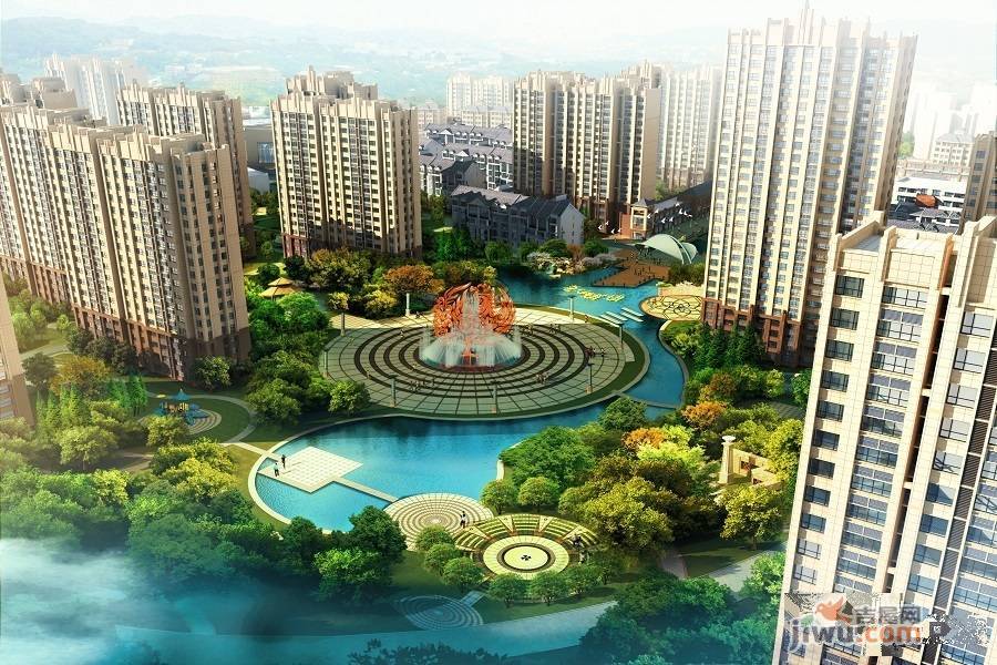 中外建·海云台外景图/效果图淄博淄川中外建·海云台