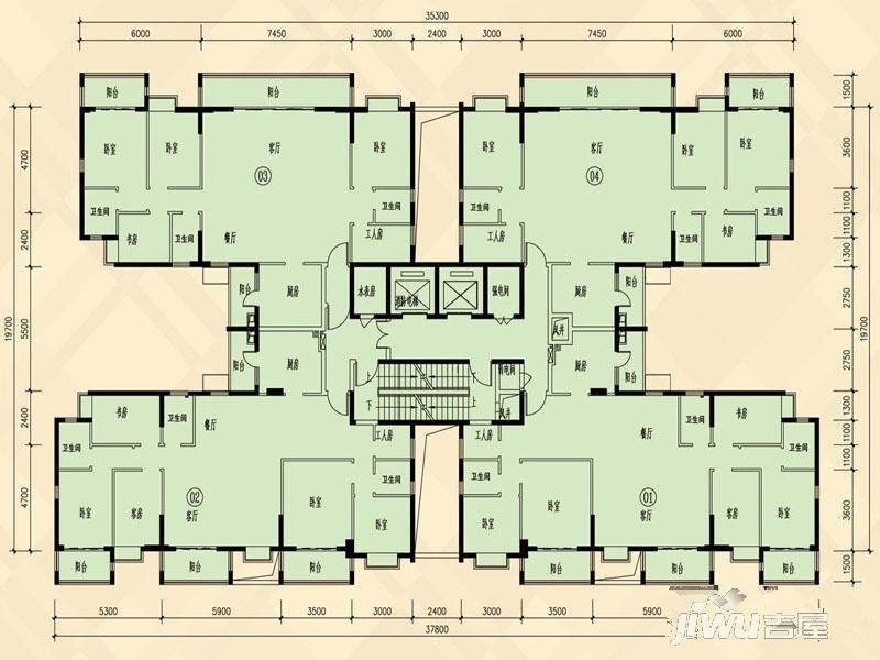 合和新城户型图|合和新城房型图_合和新城