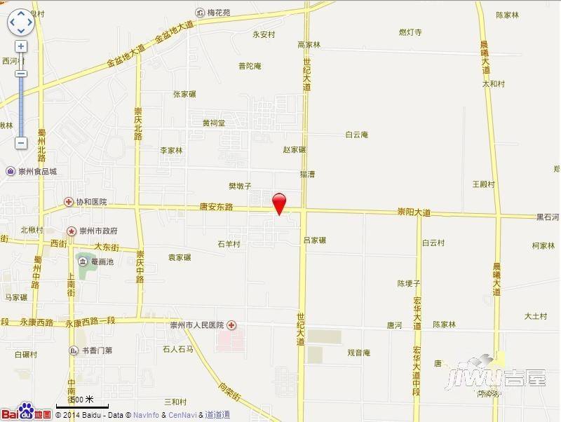 唐人街电子地图图片