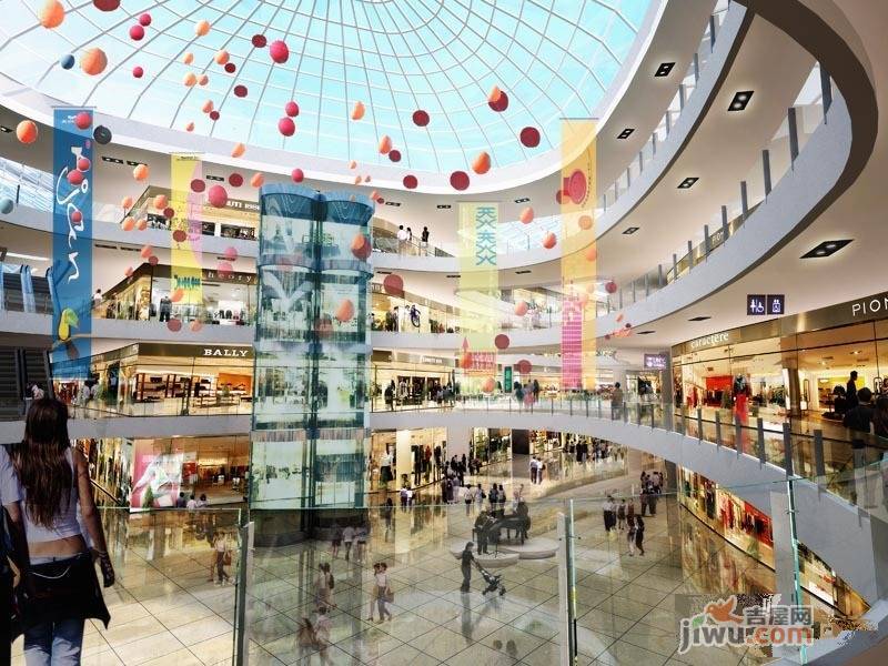 宝龙城市广场商业内景图
