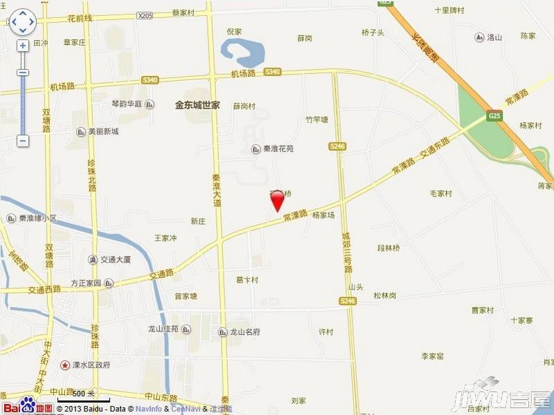 南京五洲星世纪商贸城位置交通图