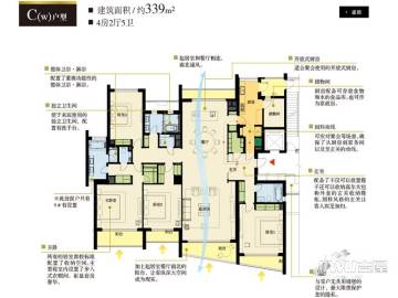 太仓裕沁庭户型图-房型图-平面图-吉屋网