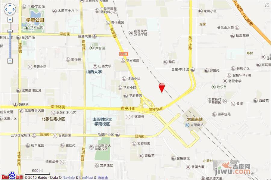 太原万科城电子地图