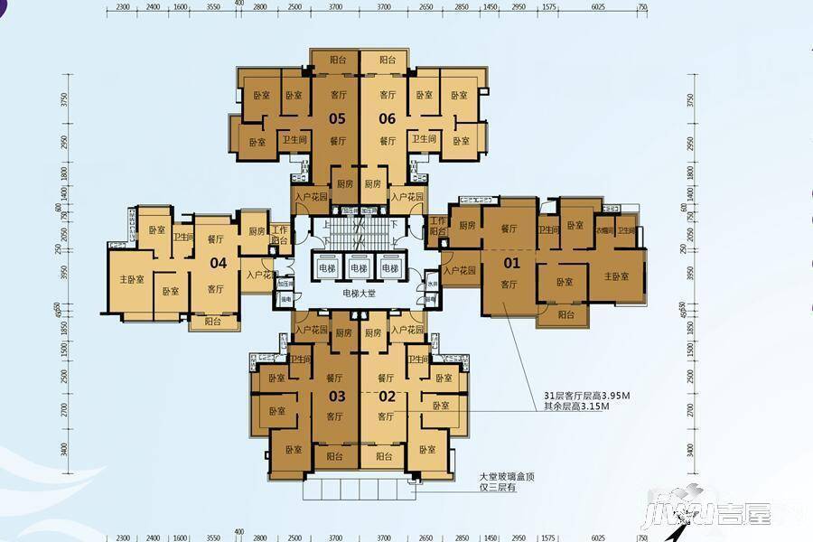 新鸿基珑汇楼盘户型