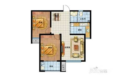 潍坊九州方圆国际户型图-房型图-平面图-吉屋网