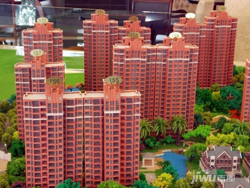 西上海御庭小区沙盘图(2014-10-23)