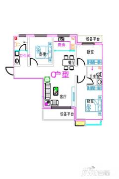 衡水信和荣景园户型图-房型图-平面图-吉屋网