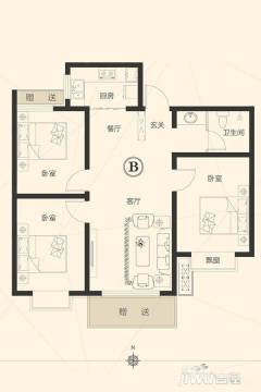 衡水信和荣景园户型图-房型图-平面图-吉屋网