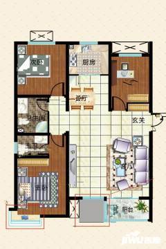 衡水世纪名郡户型图-房型图-平面图-吉屋网