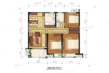 六安金大地紫金府户型图-房型图-平面图-吉屋网