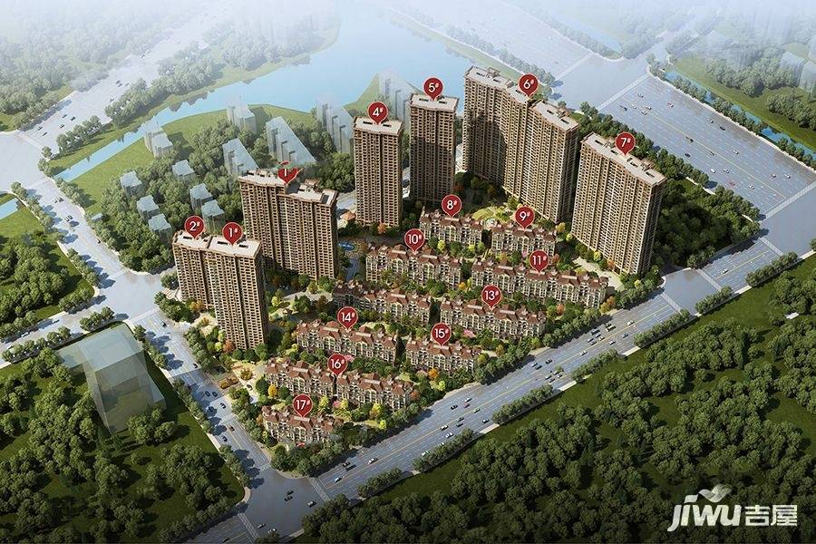 中国铁建西湖国际城沙盘图