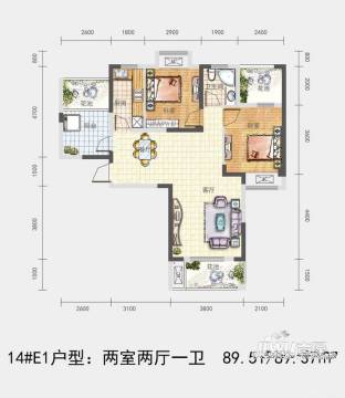 武汉紫菱户型房型图,东岸图,平面图,楼盘颜色户c如何小区边框窗体绘制图片