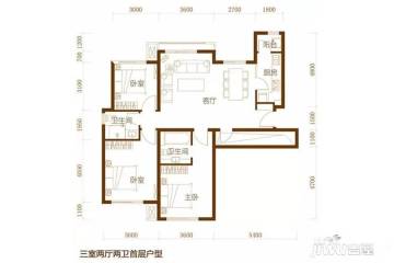 高层首层t5户型