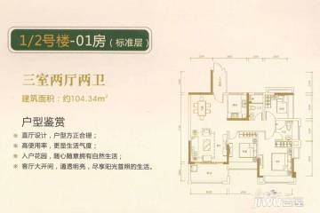 湛江地标海东广场户型图-房型图-平面图-吉屋网