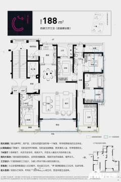 舟山宋都柏悦府户型图-房型图-平面图-吉屋网