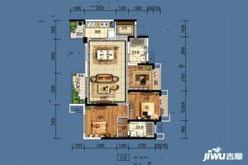 成都青秀未遮山商铺户型图-房型图-平面图-吉屋网