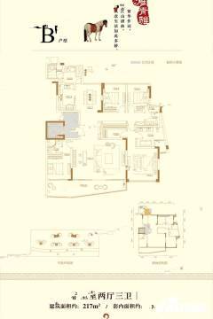 重庆金辉御江六骏户型图-房型图-平面图-吉屋网