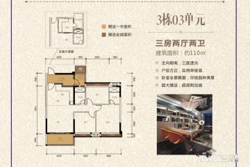 阳江泓景苑户型图-房型图-平面图-吉屋网