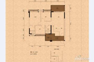 阳江泓景苑户型图-房型图-平面图-吉屋网