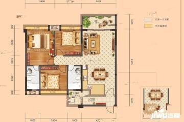 阳江泓景苑户型图-房型图-平面图-吉屋网