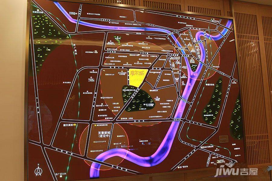 韶关摩尔城位置交通图