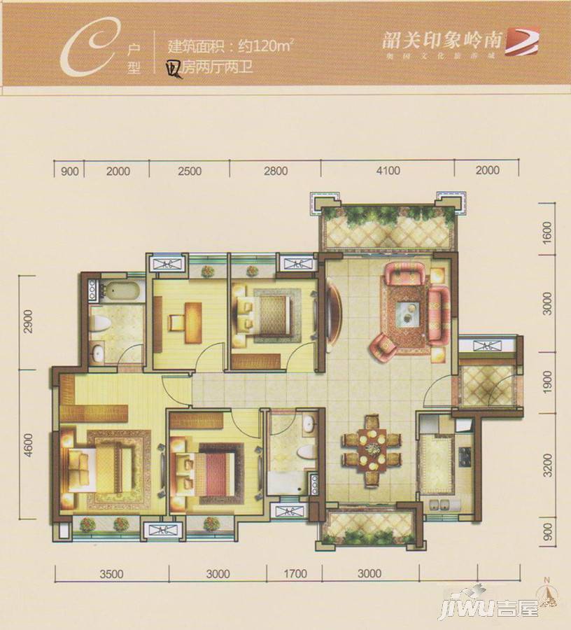 韶关奥园文化旅游城明玥盛境楼盘户型