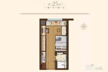 25平公寓户型