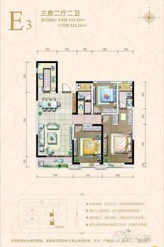 大同绿地璀璨天城户型图-房型图-平面图-吉屋网