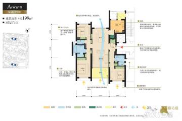 太仓裕沁庭户型图-房型图-平面图-吉屋网