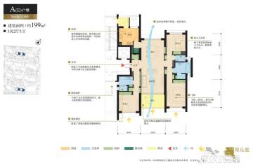 太仓裕沁庭户型图-房型图-平面图-吉屋网