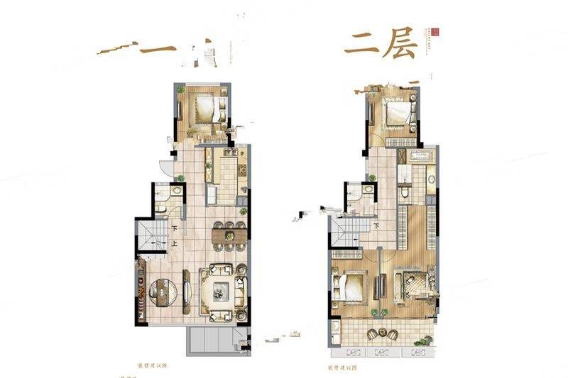 建发御珑湾a1下叠户型图|建发御珑湾4房2厅2卫户型图_城北建发御珑湾