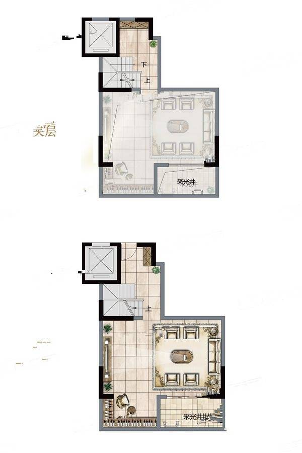 张家港建发御珑湾二期a1下叠负一层户型图_首付金额_3室2厅2卫_240.