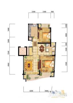 湖州中央花园户型图-房型图-平面图-吉屋网