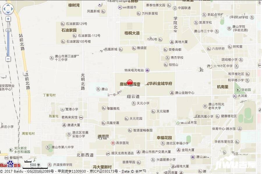 唐城壹零壹风情商业街位置交通图