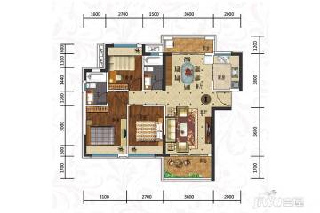 中山中铭新达城户型图-房型图-平面图-吉屋网