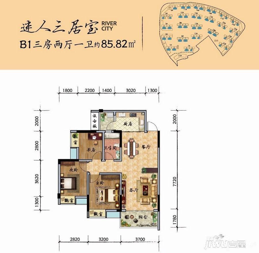 江与城,桂林江与城价格,售楼处电话,户型,业主论坛 - 桂林吉屋网