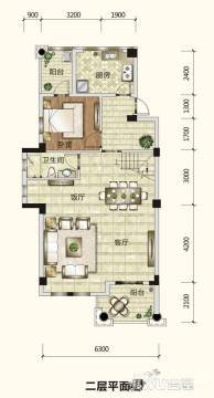 桂林希宇漓江湾户型图-房型图-平面图-吉屋网