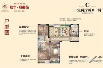 徐州辰华丽都苑户型图-房型图-平面图-吉屋网