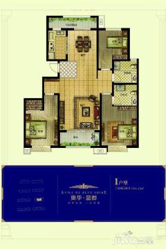 石家庄奥华蓝郡户型图-房型图-平面图-吉屋网