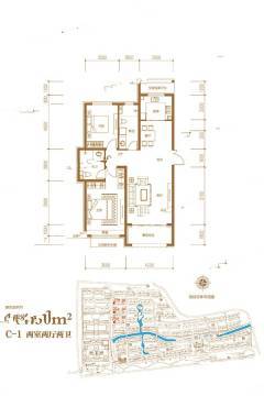 石家庄泰丰翠屏山水户型图-房型图-平面图-吉屋网