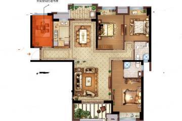 泉州隆盛御湖湾户型图-房型图-平面图-吉屋网