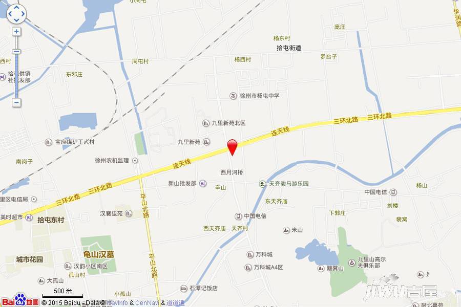 蘇寧悅城位置交通圖