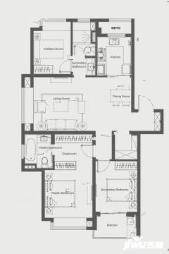 徐州万科翡翠天御户型图-房型图-平面图-吉屋网