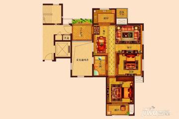 宁波姚江上上城户型图-房型图-平面图-吉屋网