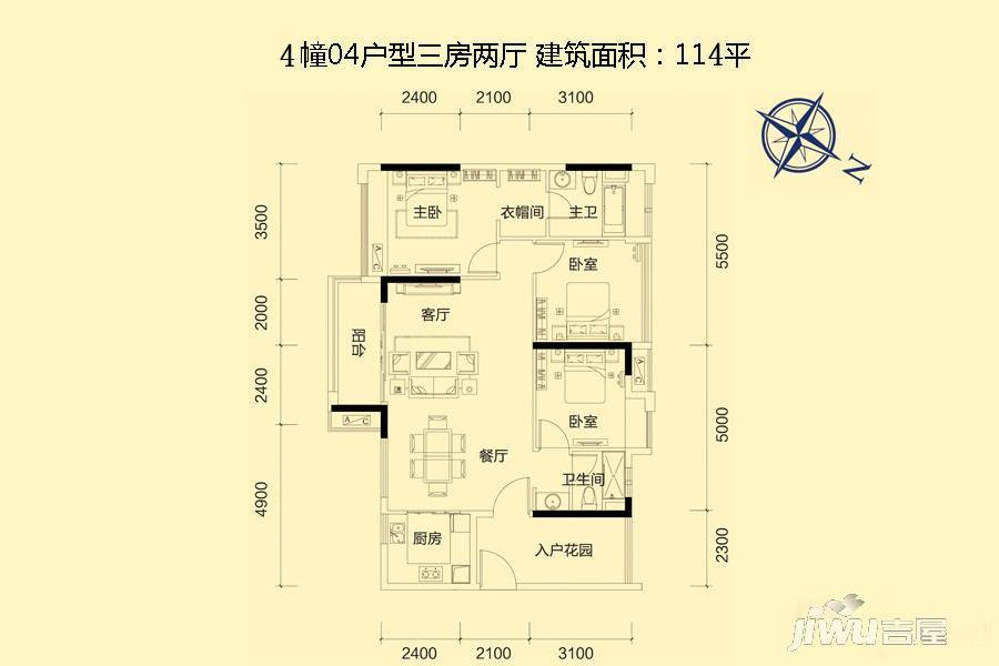 江门东汇城4幢04户型