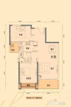 惠州合生时代城户型图-房型图-平面图-吉屋网