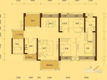 惠州中信凯旋城户型图-房型图-平面图-吉屋网