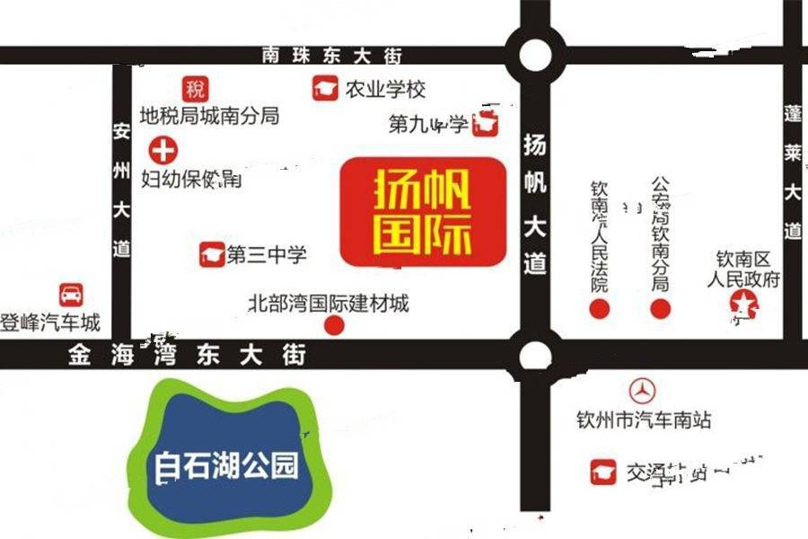 扬帆国际位置交通图图片17490439