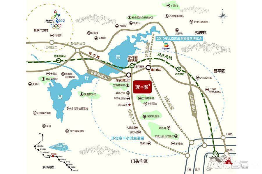 万邦珑樾位置交通图