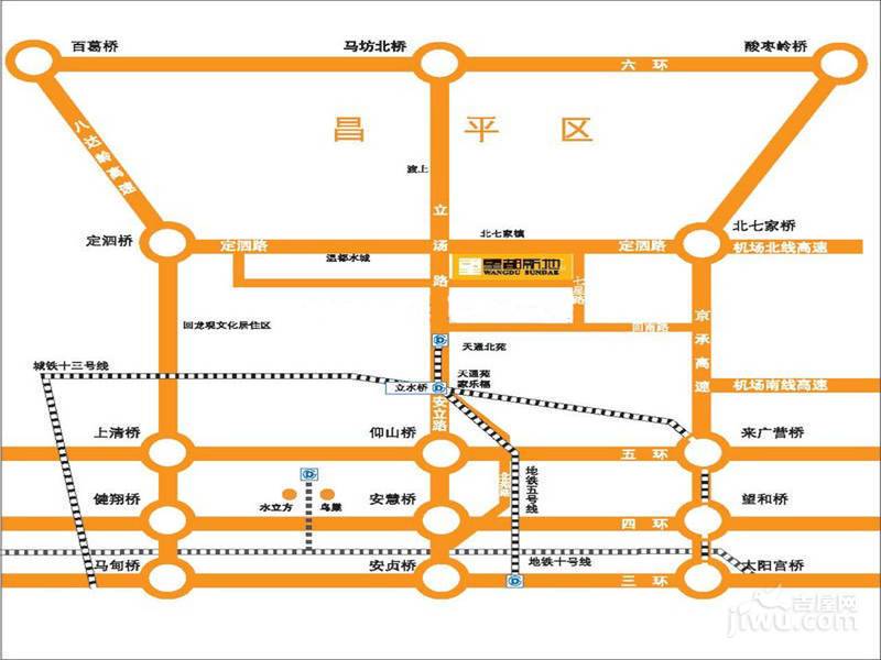 望都新地位置交通图图片